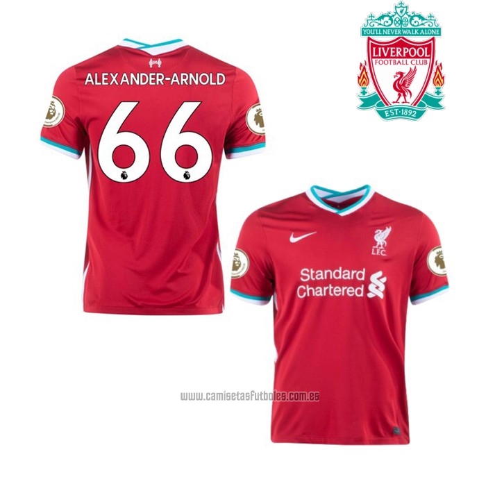 Camiseta del Liverpool Jugador Alexander-Arnold 1ª Equipacion 2020-2021